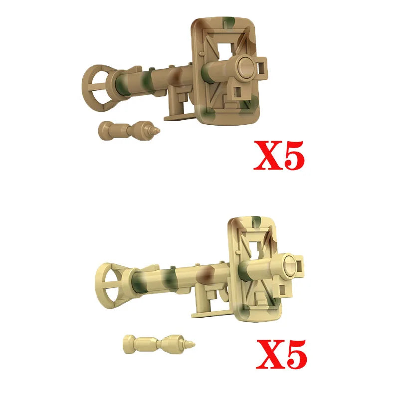 Soldaten accessoires set – Compatibel met LEGO®