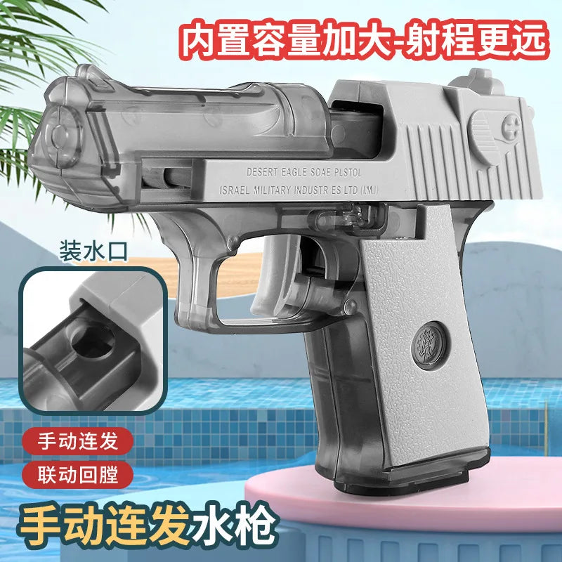 Automatisch Waterpistool – Handmatig – Hoge Druk – Voor Kinderen en Volwassenen