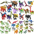 Dinosaurus Bouwblokken Set - T-Rex en Velociraptor