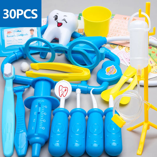 Doktersset voor Kinderen met 30 Delen en Stethoscoop