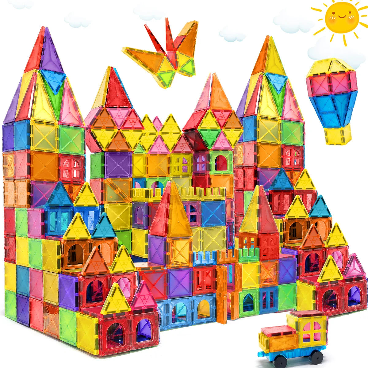 Magnetische Bouwstenen Montessori Set