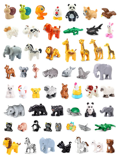 Dieren set voor bouwstenen – Compatibel met Duplo®