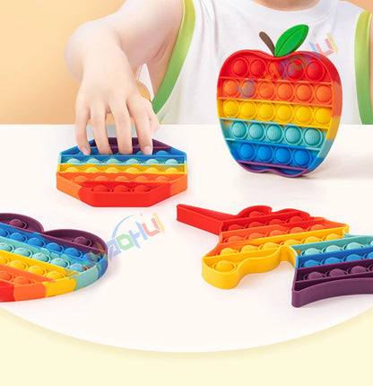 Pop Push Bubble Fidget Speelgoed voor Stressvermindering en Zintuiglijke Ontwikkeling