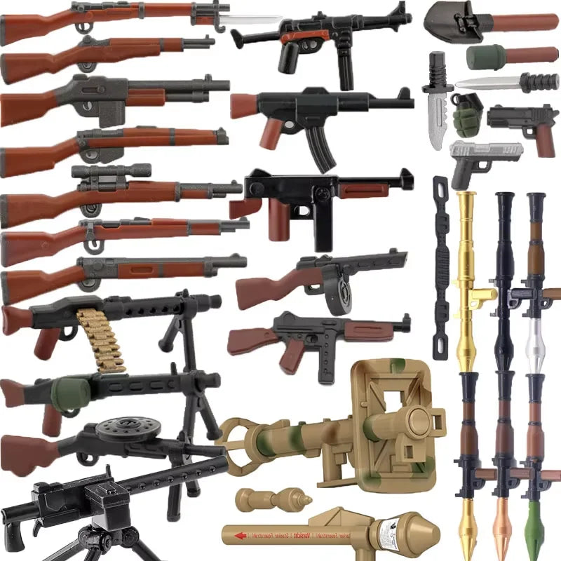 Soldaten accessoires set – Compatibel met LEGO®