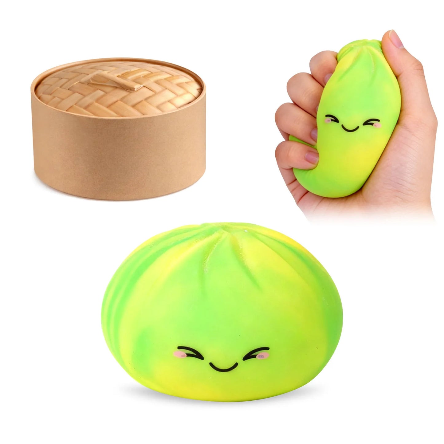 Squishy Knijp Broodje voor Stressverlichting