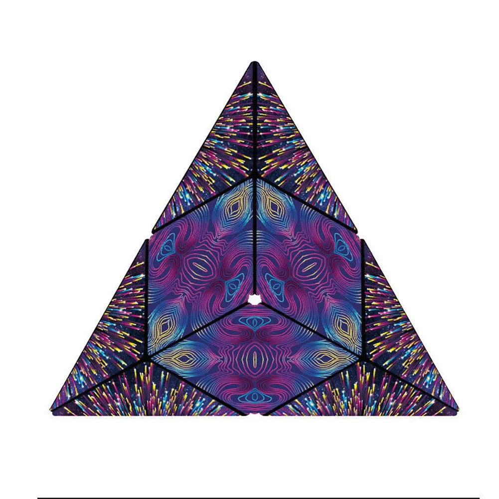 Veranderlijke Magnetische Kubus – 3D Puzzel en Anti-stress Speelgoed