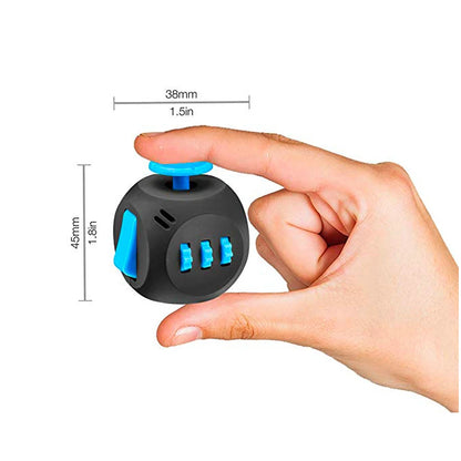 Fidget Cube met 6 Kanten | Voor Focus en Stressvermindering