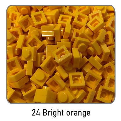 100 stuks 1x1 bouwstenen | Compatibel met Lego
