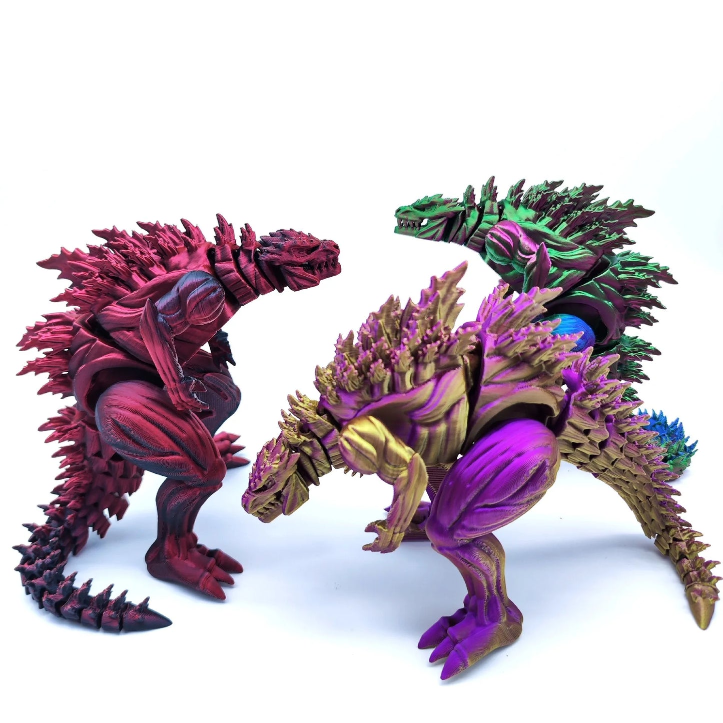 3D Geprint Dinosaur Speelfiguur met Beweegbare Gewrichten