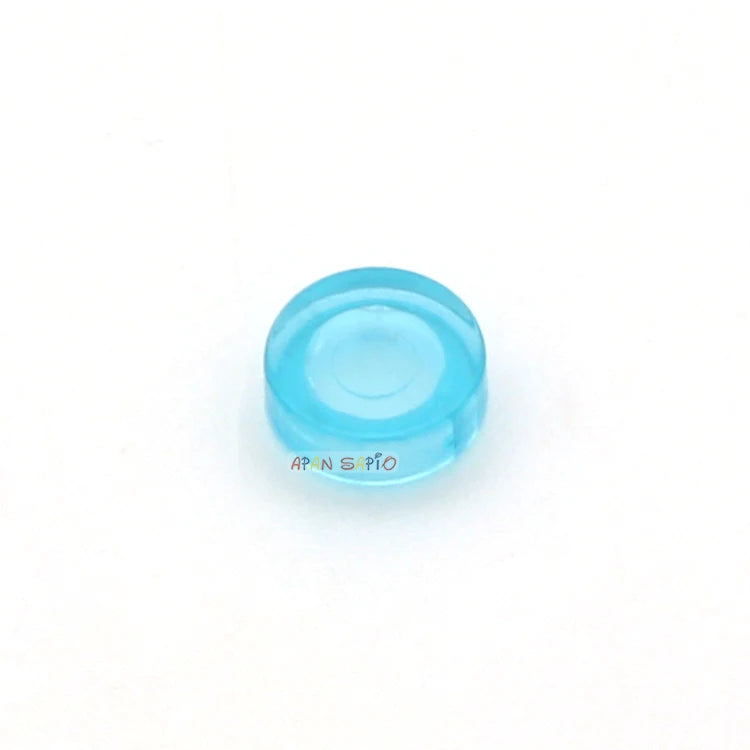 100 Ronde Bouwtegel Steentjes 1x1 | Compatibel met Lego