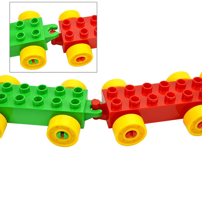 Trein en voertuigen set – Compatibel met Duplo®
