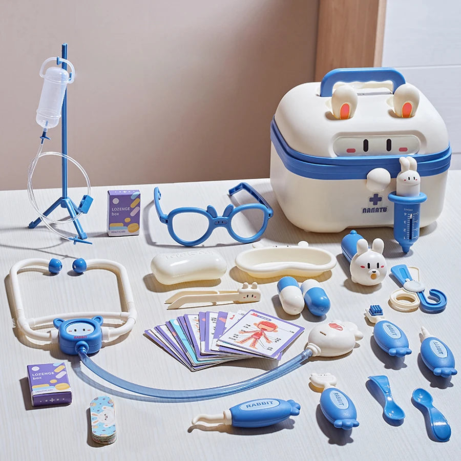 Complete Doktersset voor Kinderen met Medische Instrumenten
