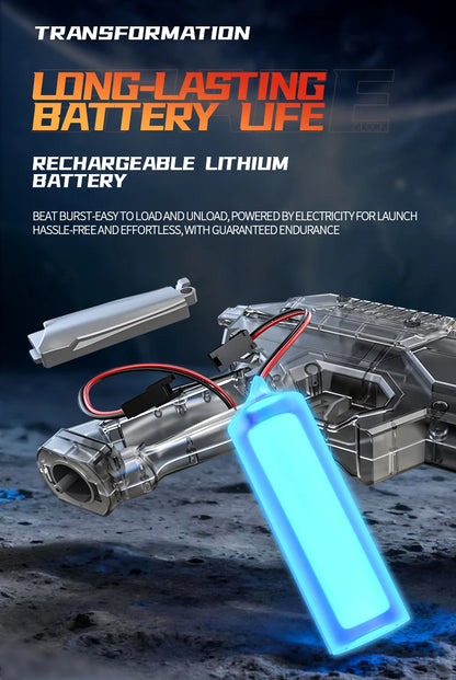 Elektrisch waterpistool met automatische wateraanvoer