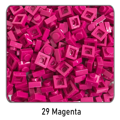 100 stuks 1x1 bouwstenen | Compatibel met Lego