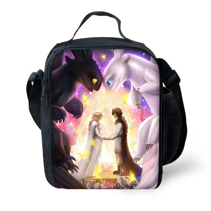 Toothless Schoolrugzak Set met Lunchtas en Etui