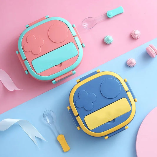 Draagbare RVS Lunchbox voor Kinderen - Lekvrij en Isolerend