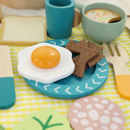 Houten Speelgoed Keuken Set met Kookgerei voor Kinderen