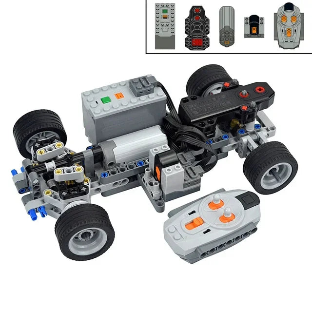 Motor en power set voor techniek – Compatibel met LEGO®