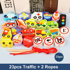 23pcs traffic