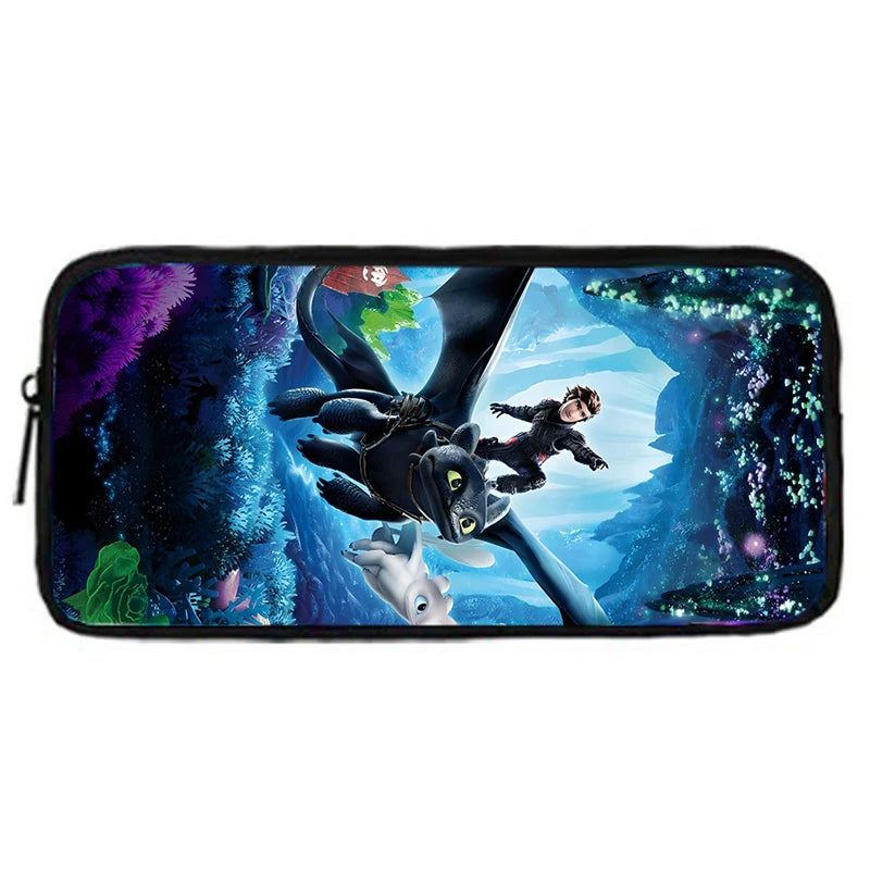 Toothless Schoolrugzak Set met Lunchtas en Etui