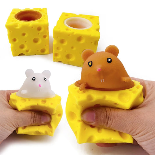 Squishy kaas voor kinderen – zacht fidget speelgoed