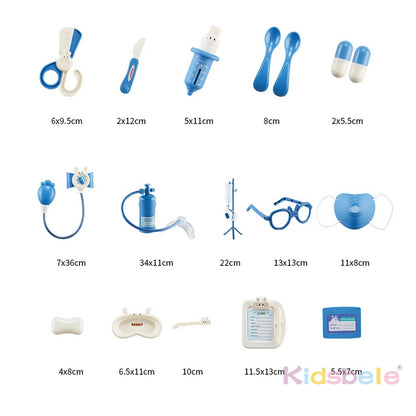 Complete Doktersset voor Kinderen met Medische Instrumenten