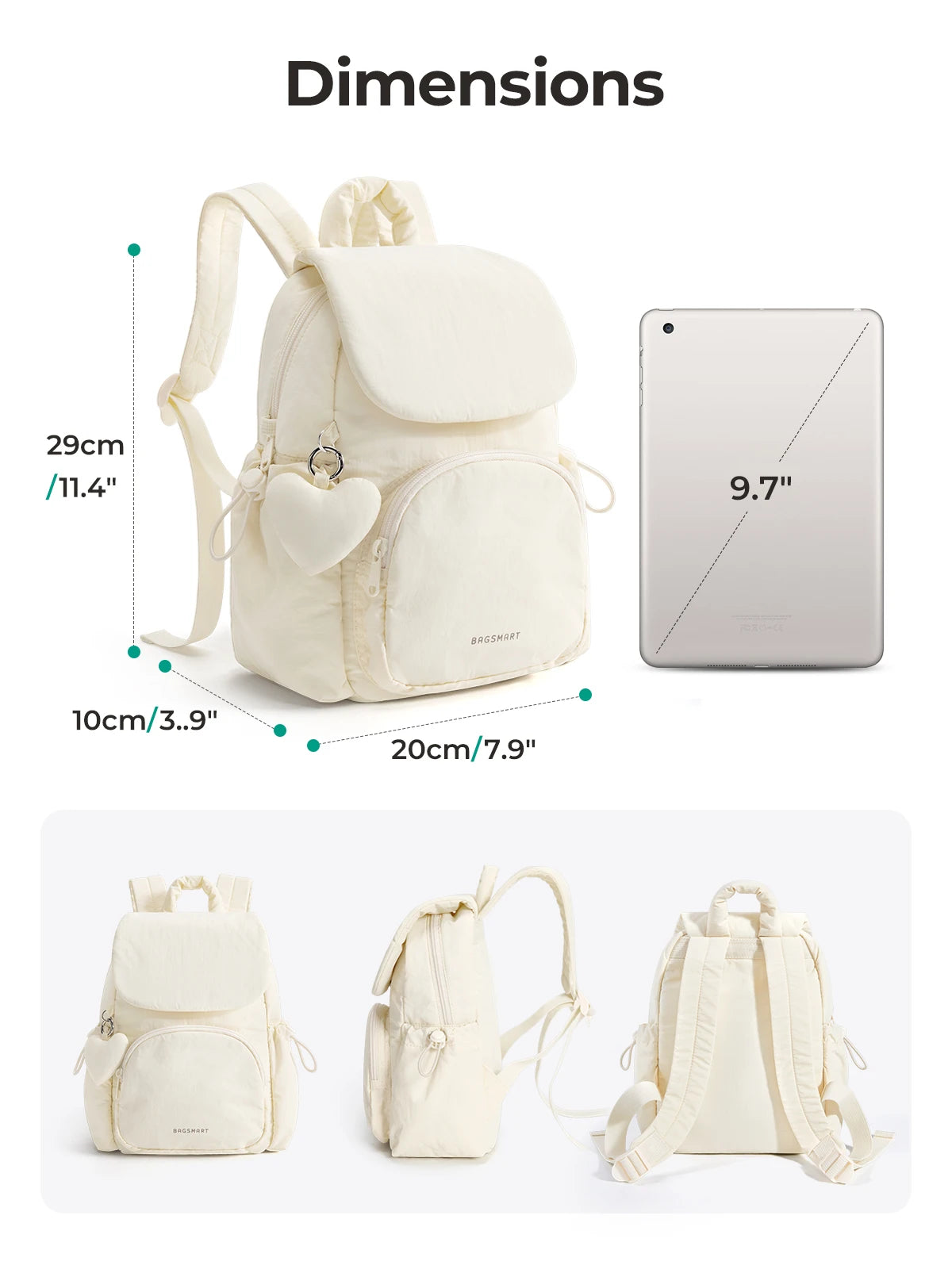 Mini Rugzak Schooltas voor Tienermeisjes