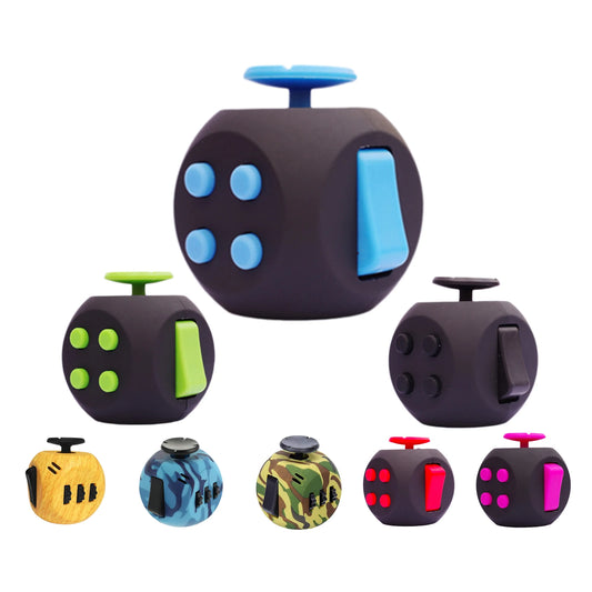 Fidget Cube met 6 Kanten | Voor Focus en Stressvermindering