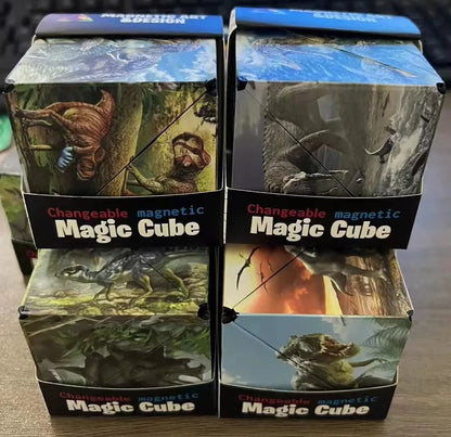 Veranderlijke Magnetische Kubus – 3D Puzzel en Anti-stress Speelgoed