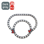 Dark gray 25PCS