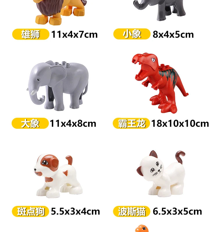 Huisdieren en dieren set – Compatibel met Duplo®