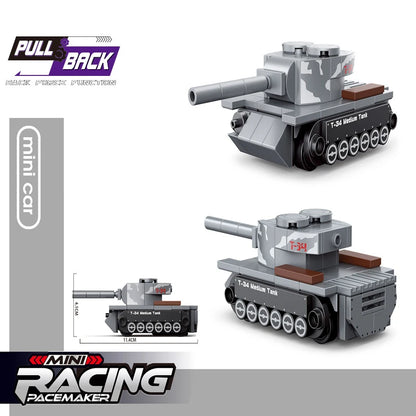 Bouwblokjes Optrek Voertuigen | Diverse Modellen LEGO®-compatibel