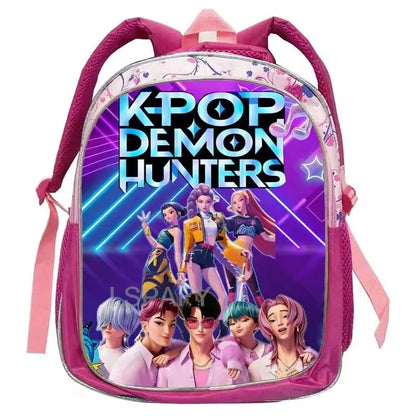 Zachte Roze Cartoon Rugzak 12 inch voor Kinderen