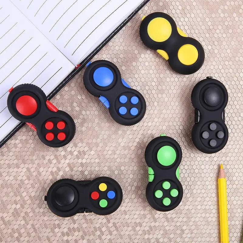 Fidget Cube Speelkubus met Diverse Knoppen en Draaifuncties