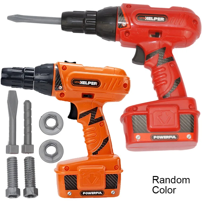 Speelgoed Boormachine met Schroevendraaier Reparatie Set voor Kinderen