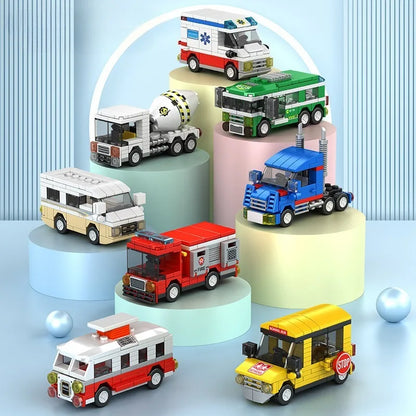 Creatieve Bouwstenen Auto | LEGO®-compatibel | 3+ jaar