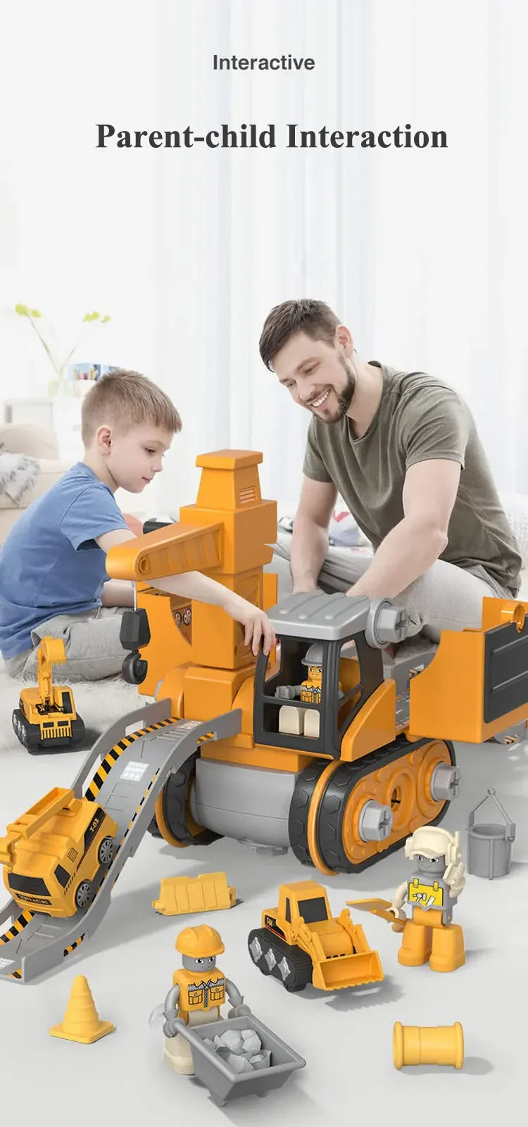 Kinder Bouw Speelgoedset met Elektrische Boor en Moeren