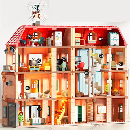 Poppenhuis Kamers – Compatibel met Duplo®