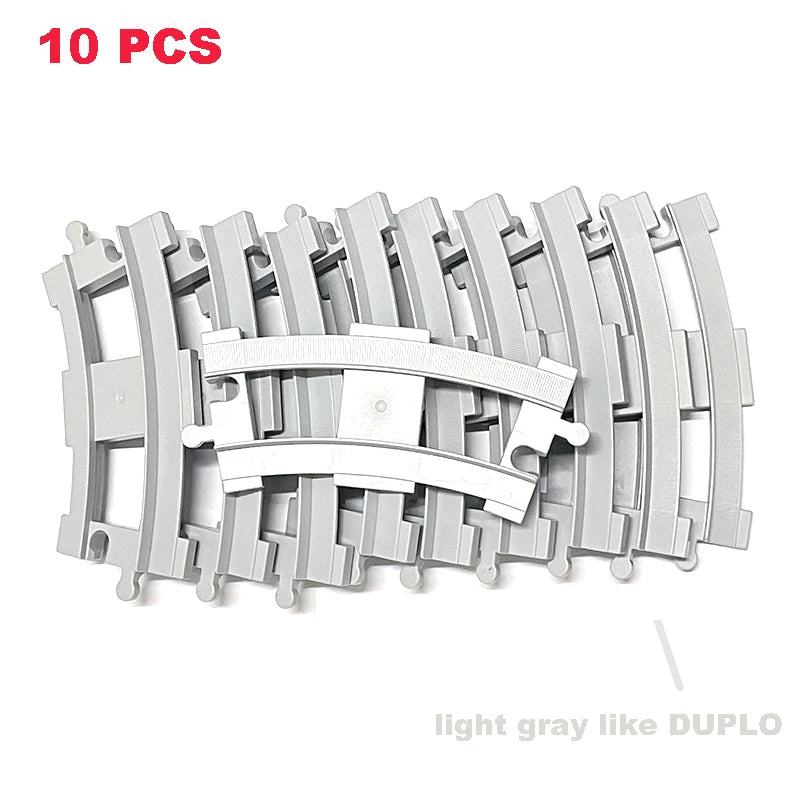 Grote Bouwblokken Treinset - Compatibel met Duplo