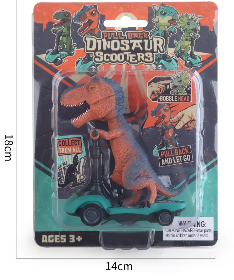 Dinosaurus Speelgoedmodel met Terugtrekfunctie