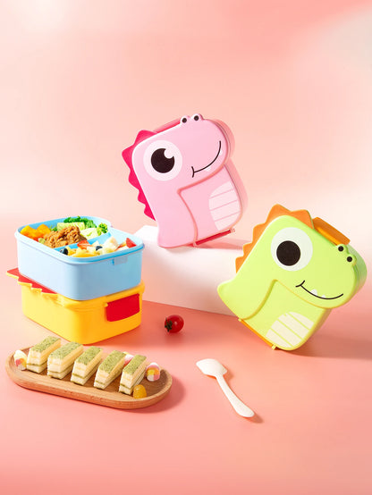 Draagbare Dinosaurus Bento Lunchbox