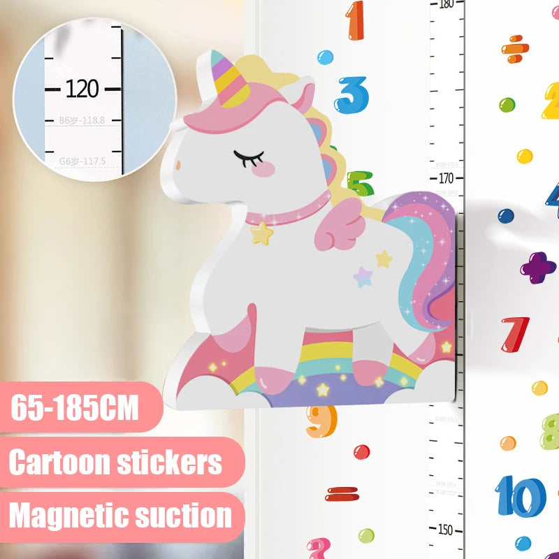 Zelfklevende 3D Meetlat Wandsticker voor Kinderen