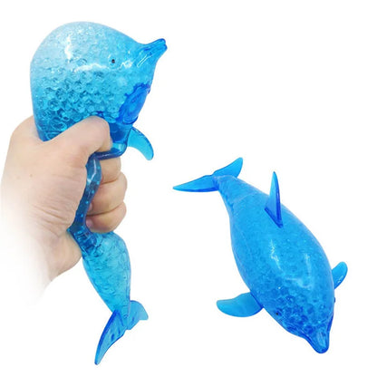 Rekbare Knijpballen Haai en Dolfijn – Stressbal voor Kinderen en Volwassenen