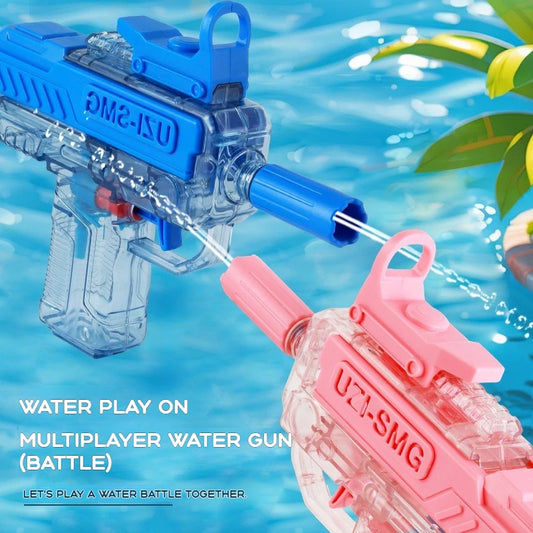 UZI Waterpistool Niet-Elektrisch | Handmatig Hoge Druk Waterpistool voor Kinderen en Volwassenen
