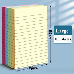 Large 100 sheets