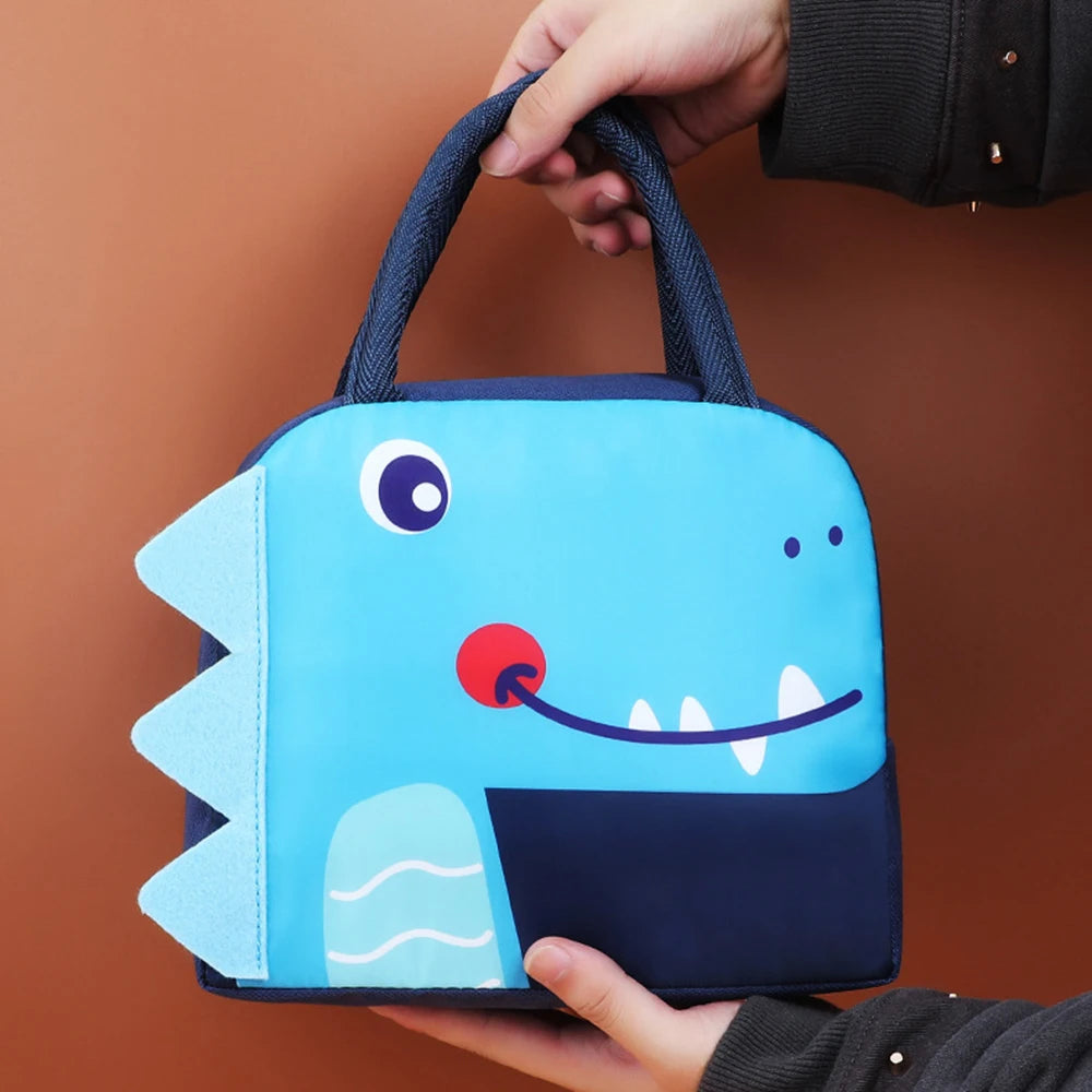 Geïsoleerde Lunchtas voor Kinderen met Leuke Cartoon Print
