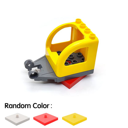 Treinbaan set met rails – Compatibel met Duplo®