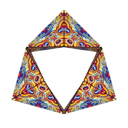 Veranderlijke Magnetische Kubus – 3D Puzzel en Anti-stress Speelgoed