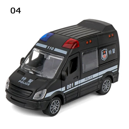 Inertie Voertuig Model – Politieauto, Brandweerwagen of Ambulance