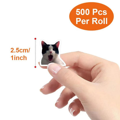 500 Leuke Katten Stickers voor Notitieboeken & Decoratie